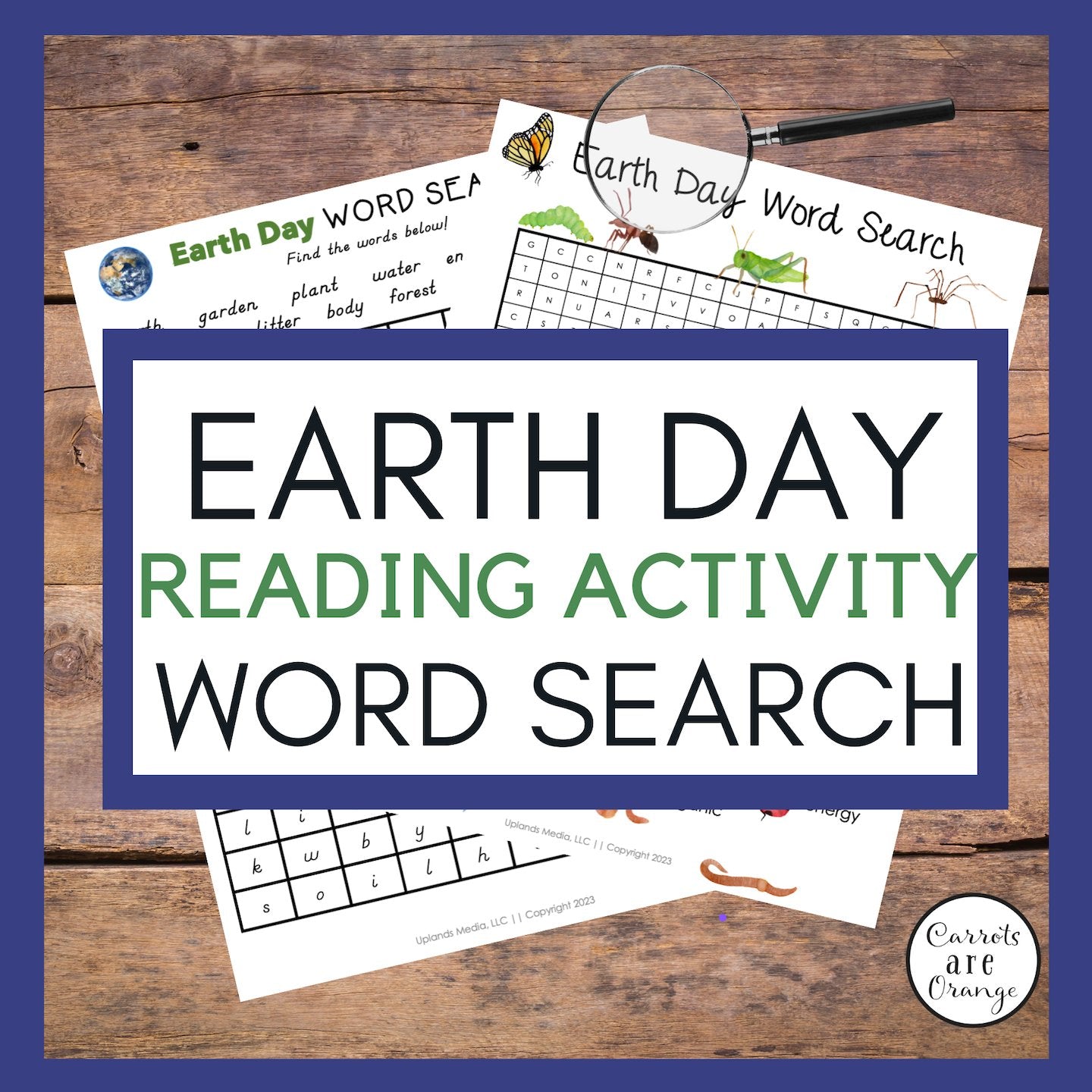 🌎 Earth Day Word Search - Printables by Carrots Are Orange