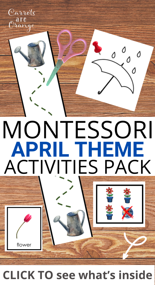 [Activities Pack] April Theme | Printables by Carrots Are Orange