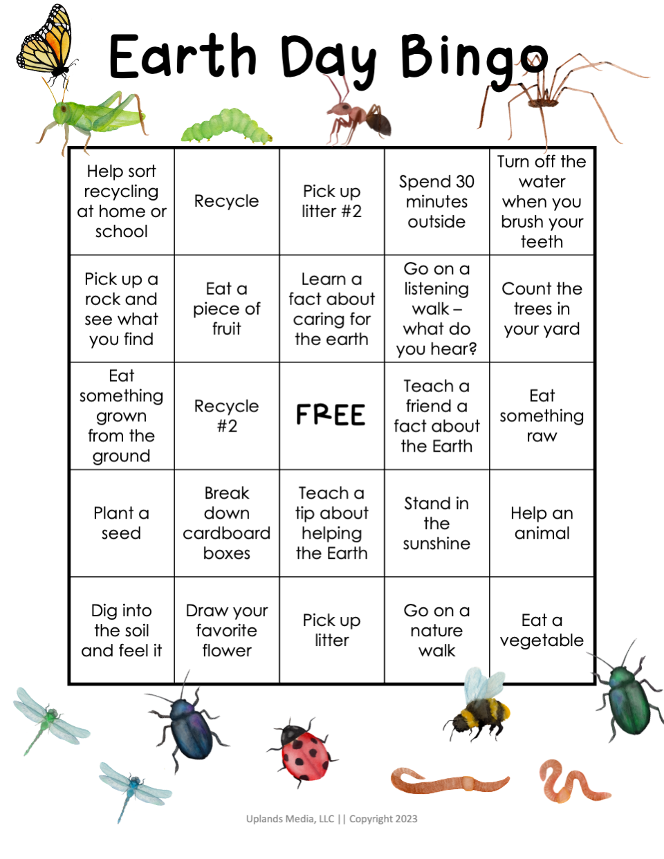 [Activities Pack] Earth Day