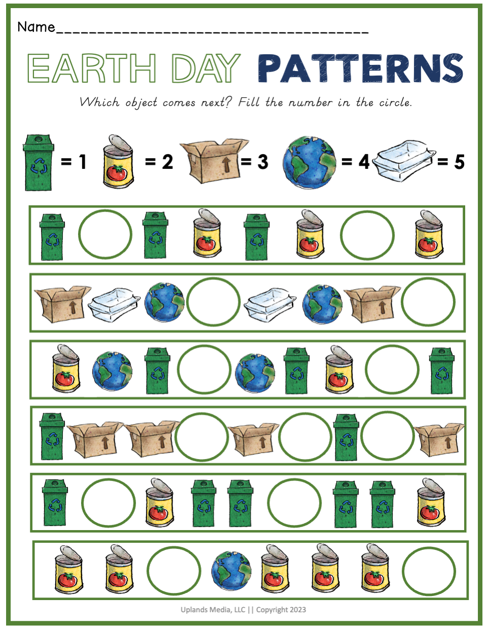 [Activities Pack] Earth Day