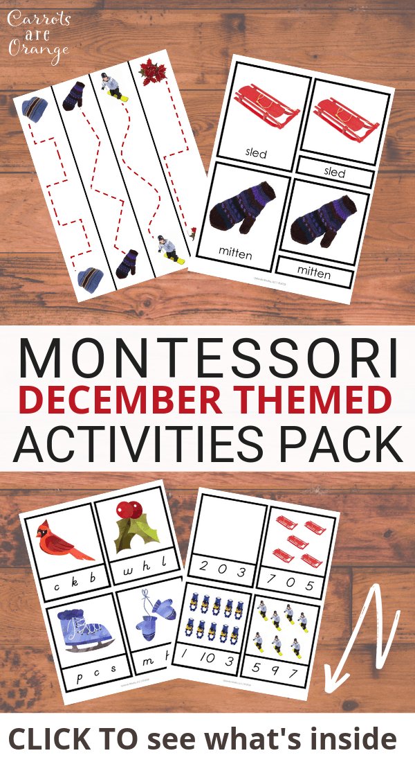 [Activities Pack] December - Printables by Carrots Are Orange