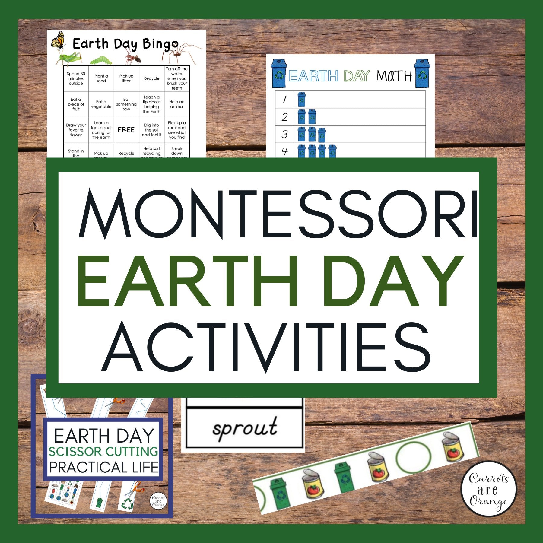 [Activities Pack] Earth Day Theme - Printables by Carrots Are Orange