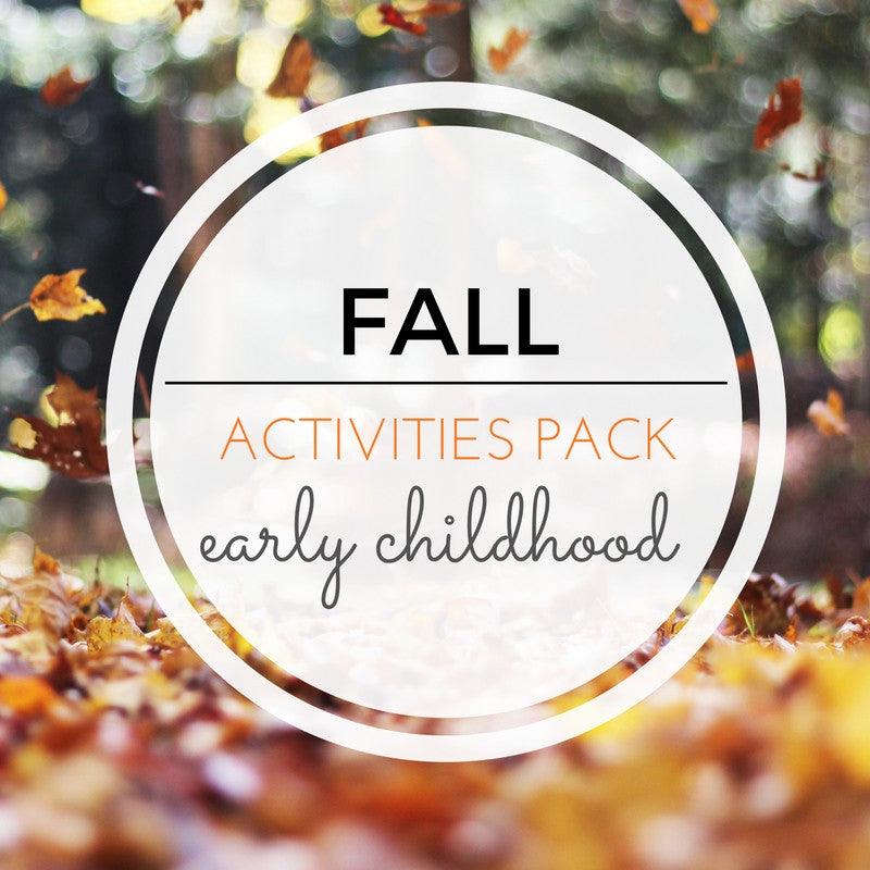 [Activities Pack] Fall Theme - Printables by Carrots Are Orange