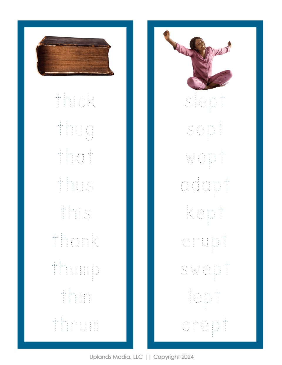[Blue Level] Beginning & Ending Blend Word Lists - Printables by Carrots Are Orange