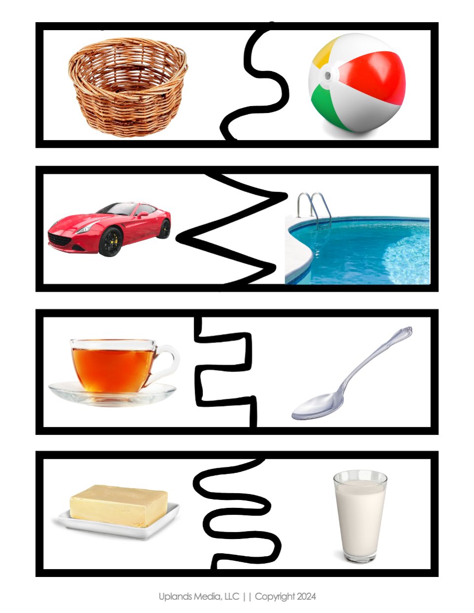 [Blue Level] Compound Word Puzzles - Printables by Carrots Are Orange