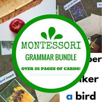 [Bundle] Language - Grammar - Printables by Carrots Are Orange