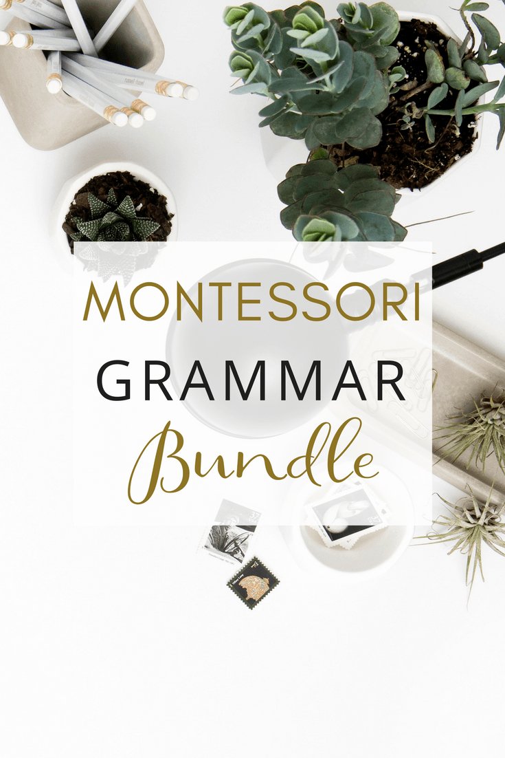 [Bundle] Language - Grammar - Printables by Carrots Are Orange