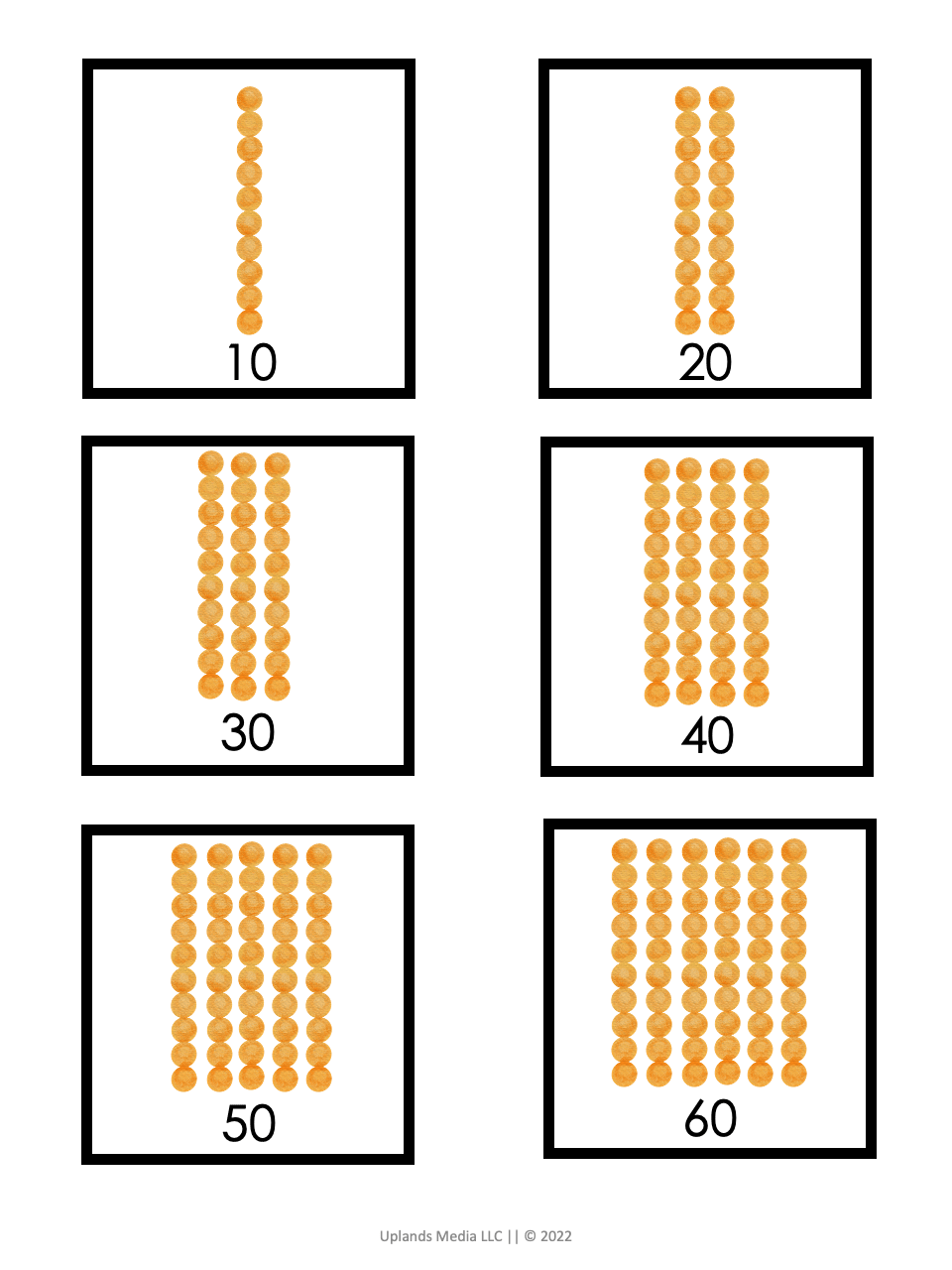 [Bundle] Montessori Math - Printables by Carrots Are Orange