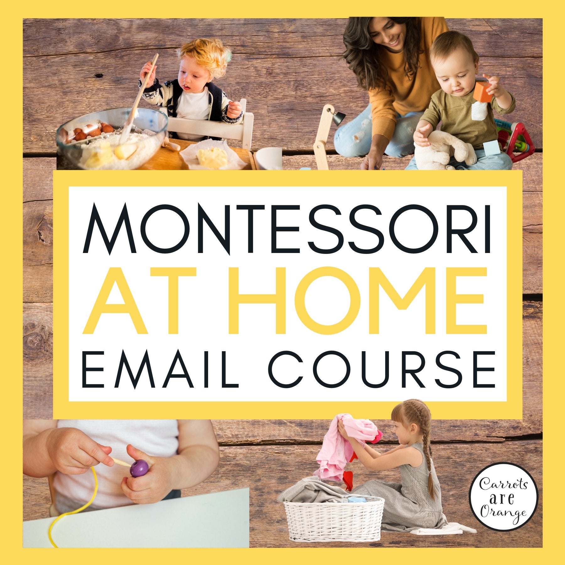 [Email Course] 30 Days to Montessori at Home - Printables by Carrots Are Orange