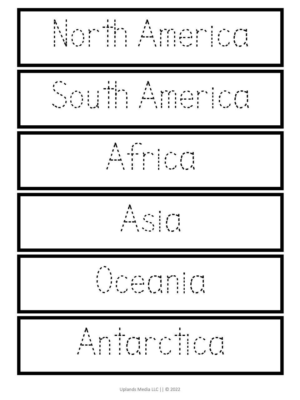 [Geography] 3 Part Cards - World Landmarks - Printables by Carrots Are Orange