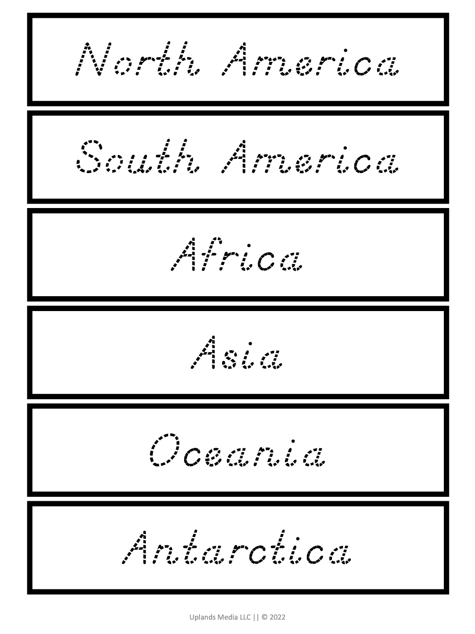 [Geography] 3 Part Cards - World Landmarks - Printables by Carrots Are Orange