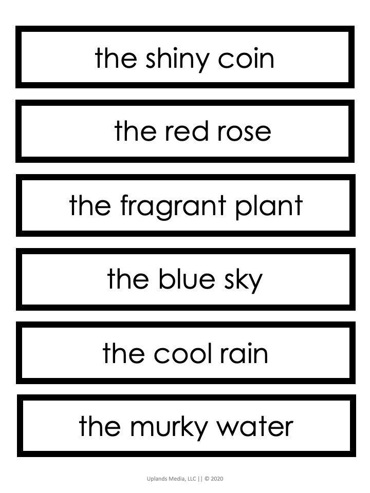 [Grammar] Adjectives Activities - Printables by Carrots Are Orange