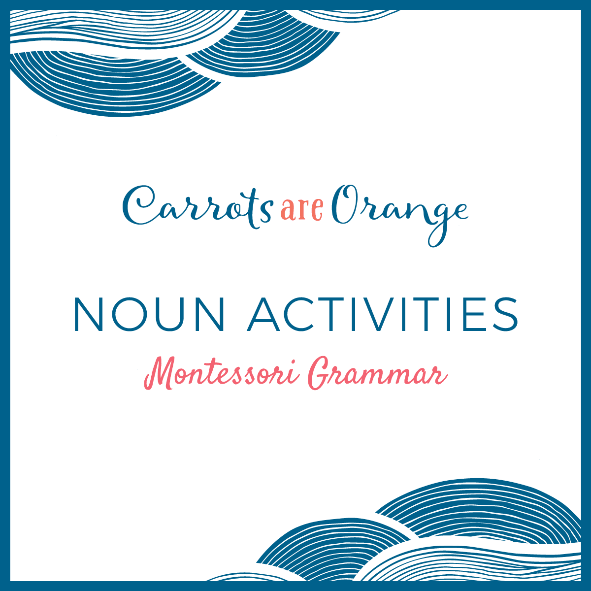 [Grammar] Noun Activities - Printables by Carrots Are Orange
