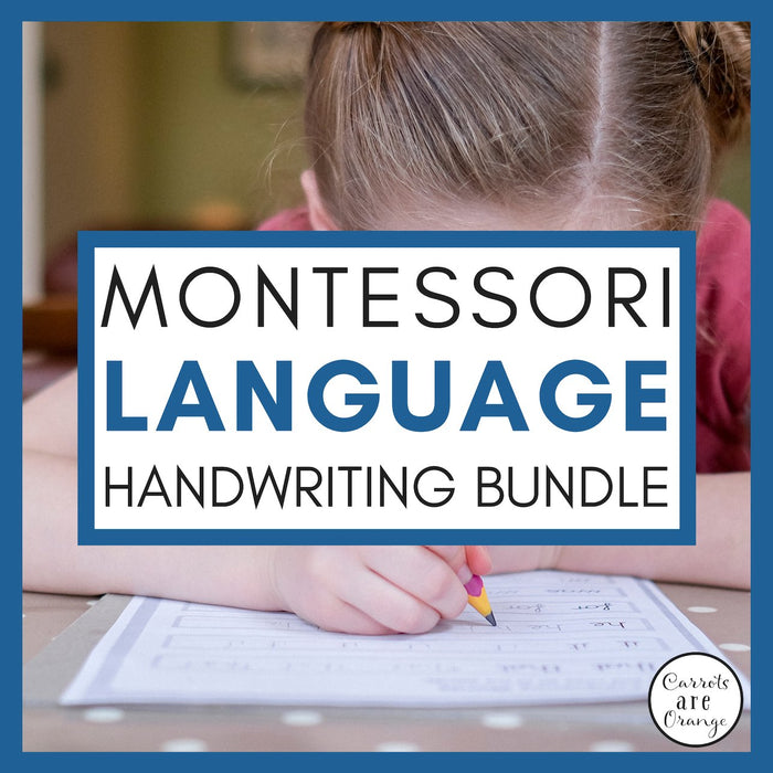 ️ ️ Handwriting Bundle | Printables by Carrots Are Orange