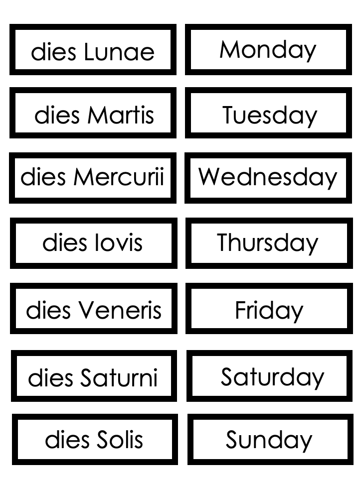 [Language] Latin Activities Pack - Printables by Carrots Are Orange