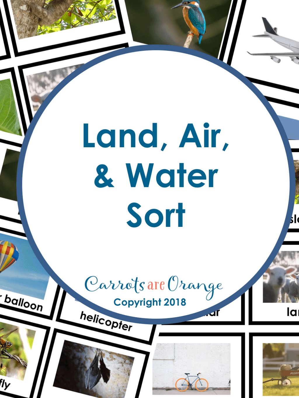 🌎 Montessori Geography Bundle - Printables by Carrots Are Orange