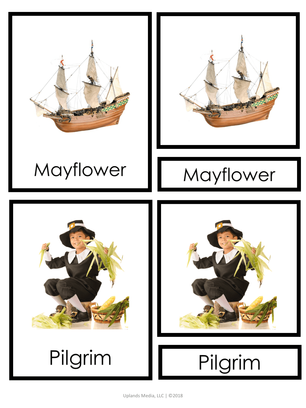 🦃 Montessori November Activities Pack - Printables by Carrots Are Orange