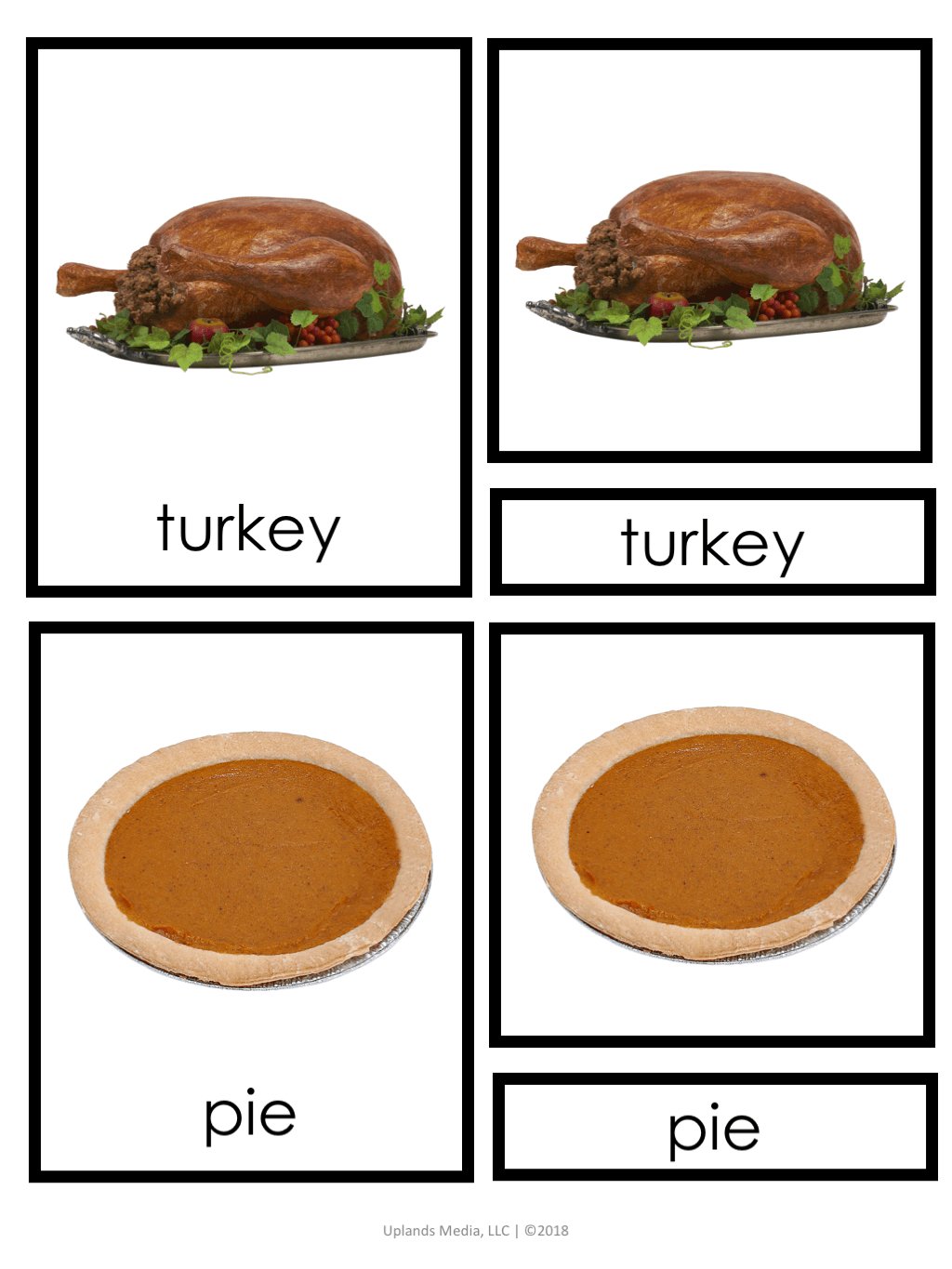 🦃 Montessori November Activities Pack - Printables by Carrots Are Orange