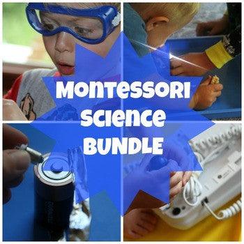 Montessori Science Activities Bundle - Printables by Carrots Are Orange