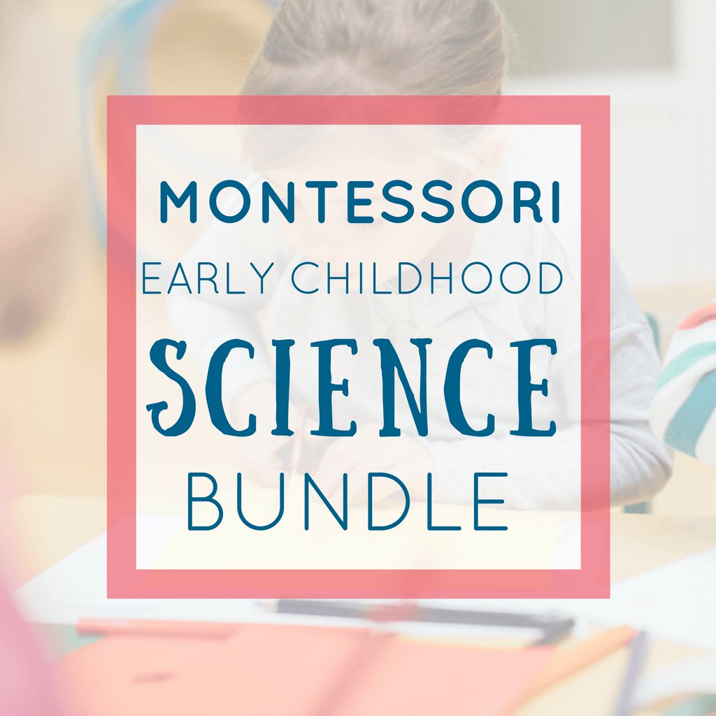 Montessori Science Activities Bundle - Printables by Carrots Are Orange