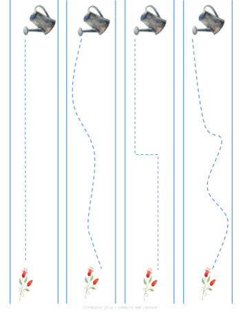 [Practical Life] Cutting Strips Bundle - Printables by Carrots Are Orange