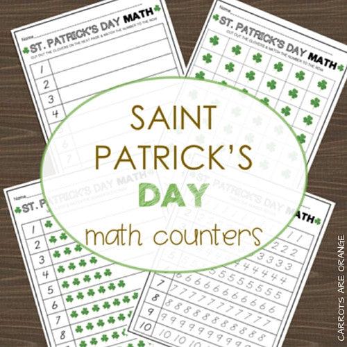 St. Patrick's Day Activities Pack - Printables by Carrots Are Orange